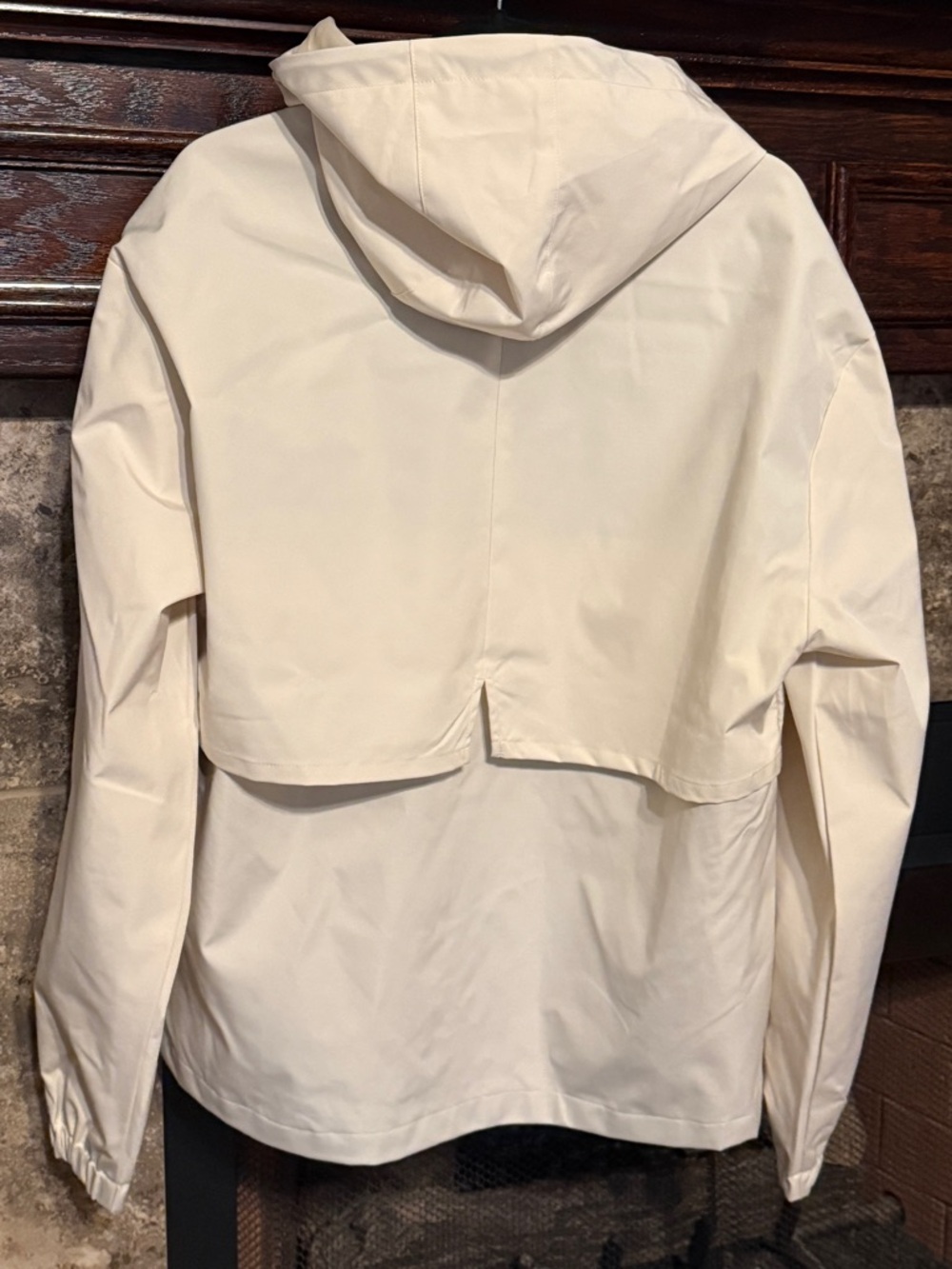 Weatherproof Hooded Raincoat Khaki Mens Size M NWT - Picture 7 of 11